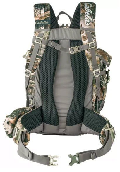 Cabelas Bow and Rifle Pack rear view