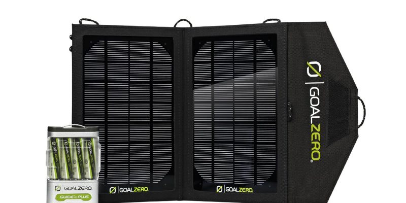 Goal Zero 19010 Guide 10 Plus Solar Charging Kit